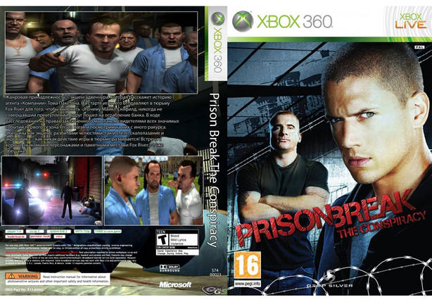 Гра для ігрової консолі Xbox 360, Prison Break: The Conspiracy (LT 3.0, LT 2.0), фото 1