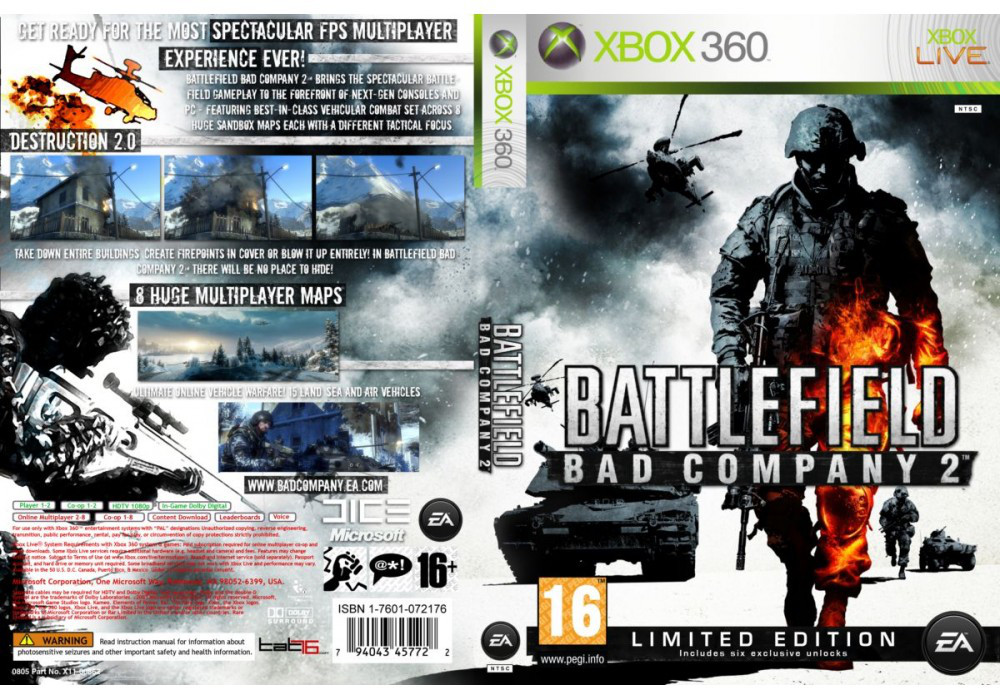 Battlefield Bad Company 2 (оф. російський звук і текст, LT 3.0, LT 2.0)