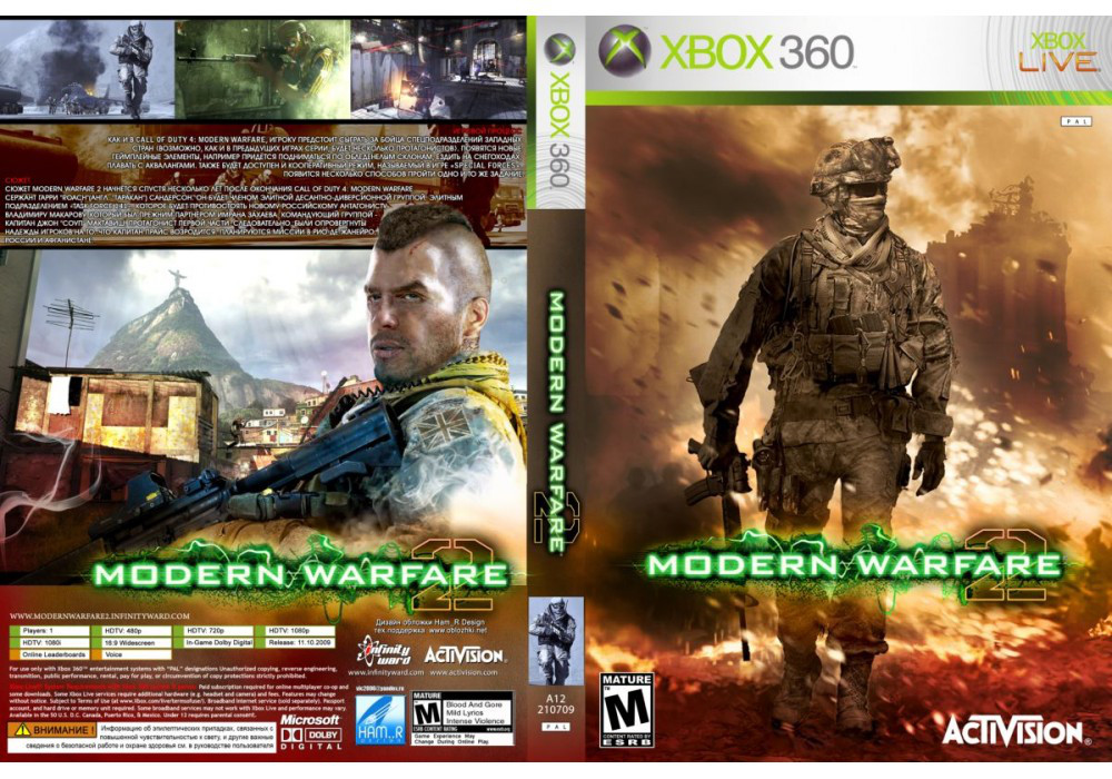 Call of Duty: Modern Warfare 2 (оф. російський ЗВУК і текст!, LT 3.0, LT 2.0)