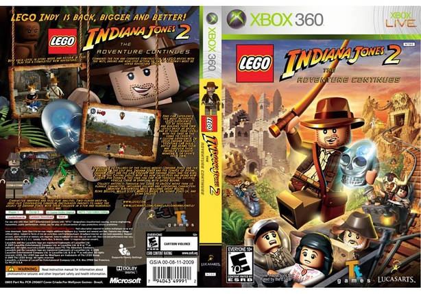 LEGO Indiana Jones 2 The Adventure Continues (російська версія, LT 3.0, LT 2.0), фото 2