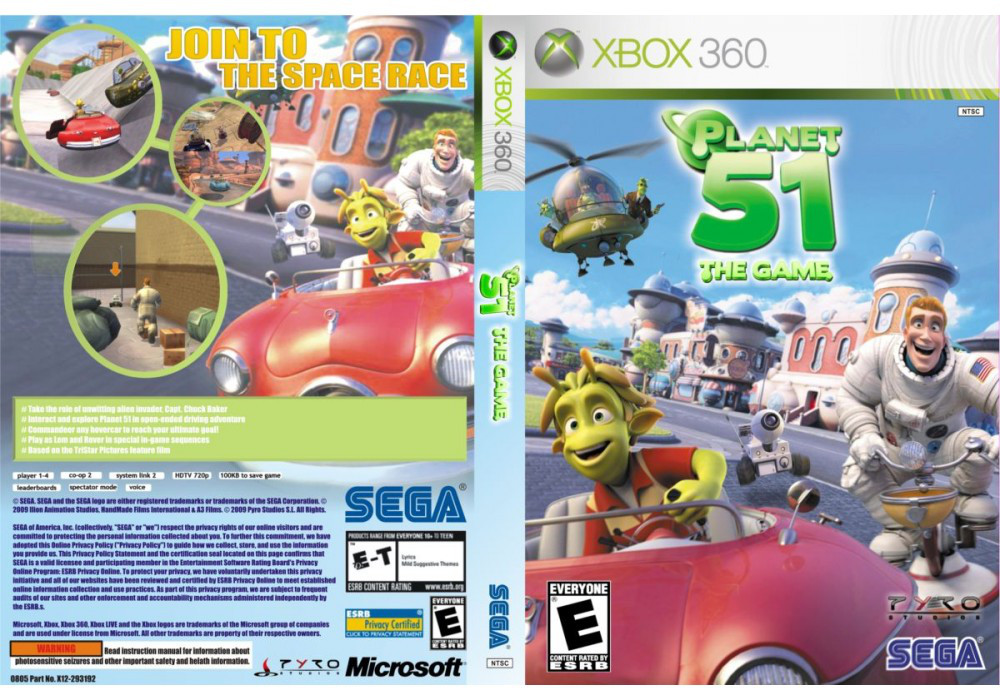 Planet 51 The Game (російська версія, LT 3.0, LT 2.0)