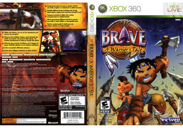 Гра для ігрової консолі Xbox 360, Brave: A Warriors Tale (LT 3.0, LT 2.0), фото 1