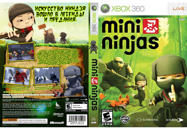 Mini Ninjas (Руская версія, LT 3.0, LT 2.0), фото 1