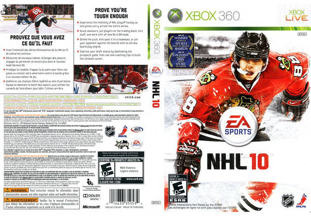 NHL 10 (оф. російський звук і текст, LT 3.0, LT 2.0), фото 2