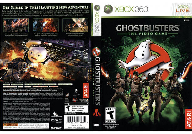 Гра для ігрової консолі Xbox 360, Ghostbusters (LT 3.0, LT 2.0), фото 1