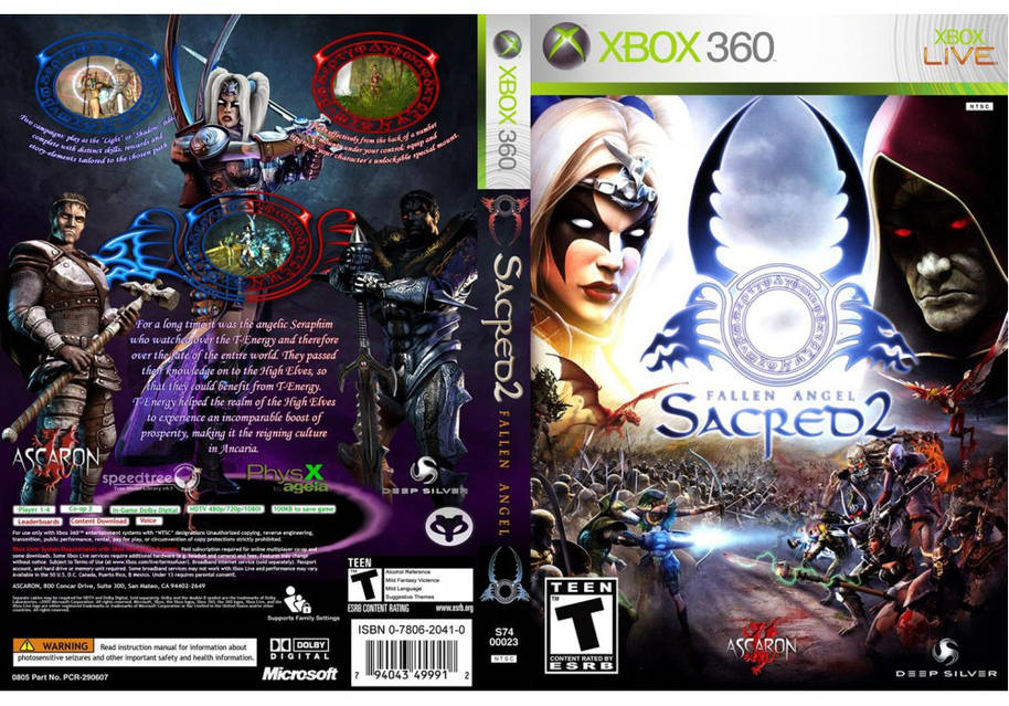 Sacred 2: Fallen Angel (русский звук и текст, LT 3.0, LT 2.0