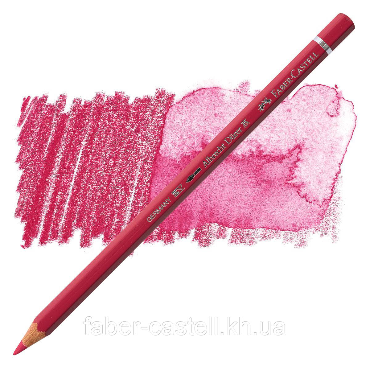 Олівець акварельний кольоровий Faber-Castell Albrecht Dürer колір рожево-карміновий (Pink Carmine) № 127, 117627