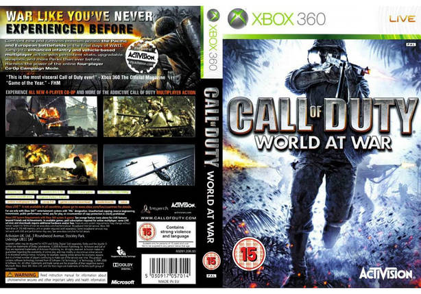 Call of Duty: World at War (росська версія, LT 3.0, LT 2.0), фото 2
