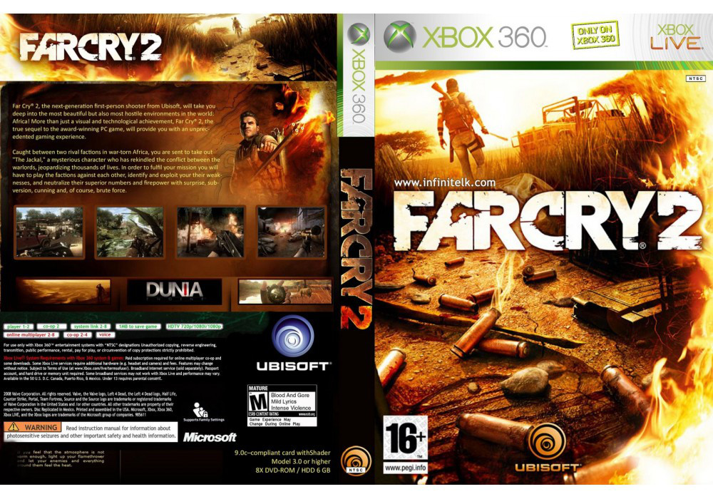 Far Cry 2 (росська версія, LT 3.0, LT 2.0)