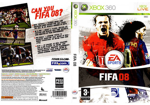 FIFA 08 (російський озвуч, LT 3.0, LT 2.0), фото 2