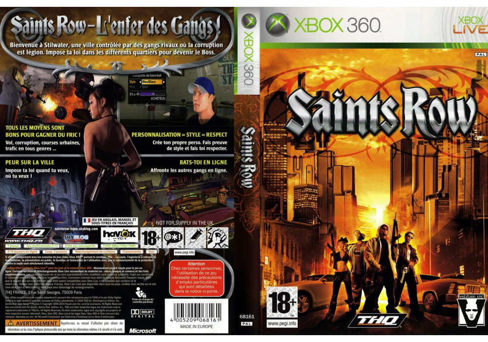 Saints Row (росська версія, LT 3.0, LT 2.0)
