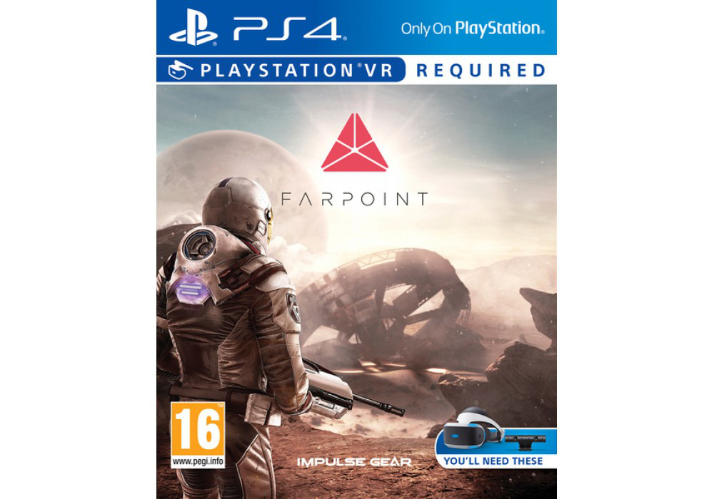 Гра для ігрової консолі PlayStation 4, Farpoint (комплект тільки для VR. Гра + автомат)