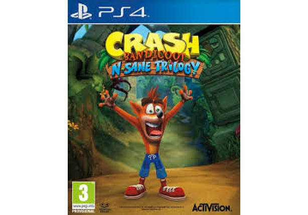 Гра для ігрової консолі PlayStation 4, Crash Bandicoot N. Sane Trilogy (БУ), фото 2