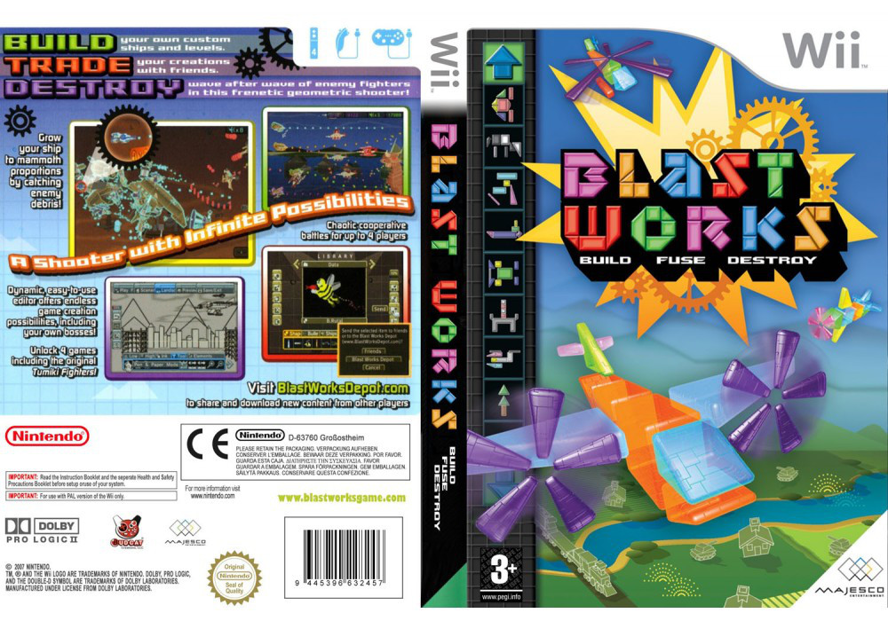 Гра для ігрової консолі Nintendo Wii (PAL), Blast Works