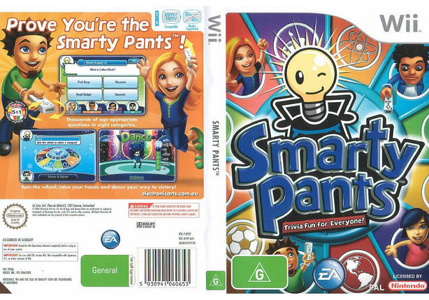 Гра для ігрової консолі Nintendo Wii (PAL), Smarty Pants, фото 2