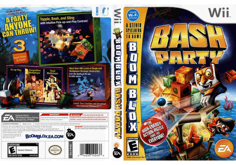Гра для ігрової консолі Nintendo Wii (PAL), Boom Blox Bash Party