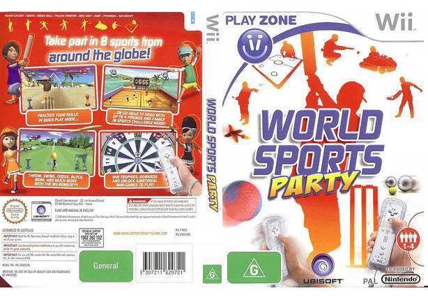 Гра для ігрової консолі Nintendo Wii (PAL), World Sports Party, фото 2