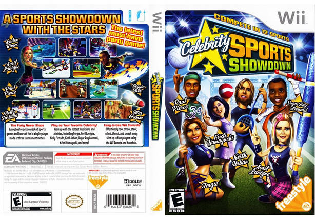 Гра для ігрової консолі Nintendo Wii (PAL), Celebrity Sports Showdown, фото 2
