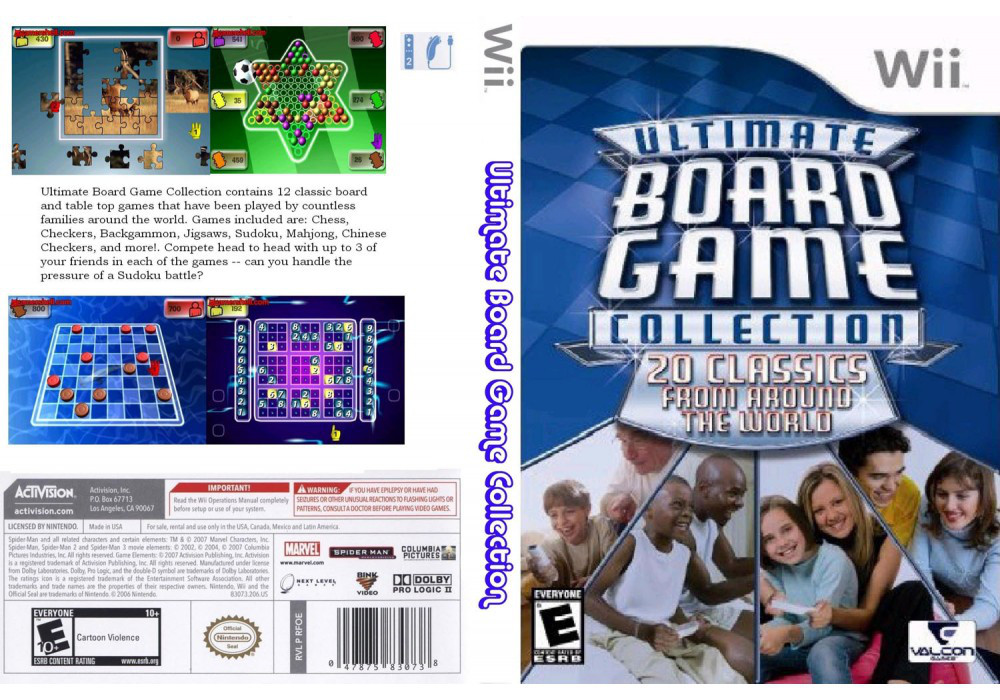 Гра для ігрової консолі Nintendo Wii (PAL), Ultimate Board Game Collection