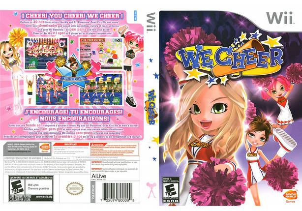Гра для ігрової консолі Nintendo Wii (PAL), We Cheer, фото 2