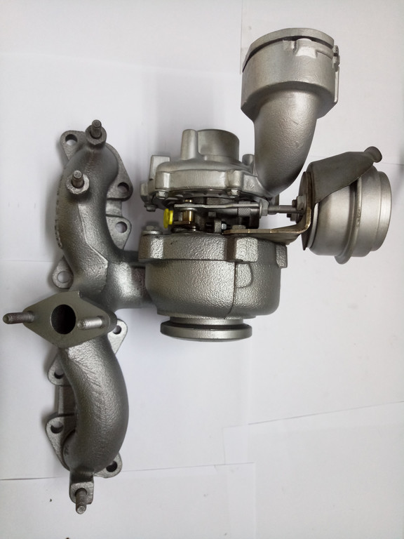  турбина 724930-5010S, Skoda Octavia II 2.0 TDI, отремонтирована и готова к установке на автомобиль.