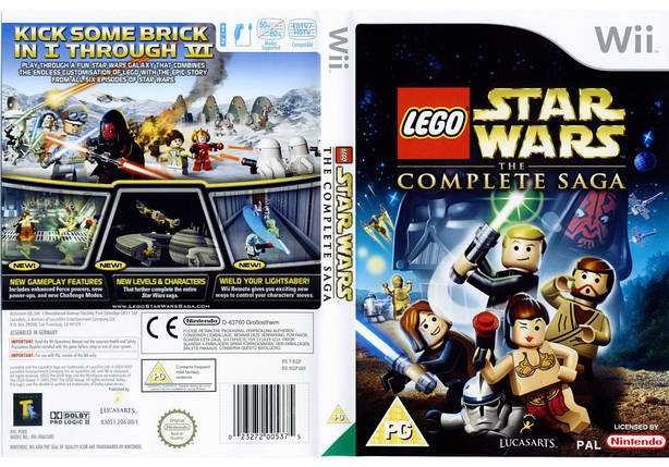 Гра для ігрової консолі Nintendo Wii (PAL), LEGO Star Wars: The Complete Saga, фото 2