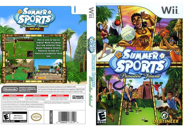 Гра для ігрової консолі Nintendo Wii (PAL), Summer Sports: Paradise Island, фото 2
