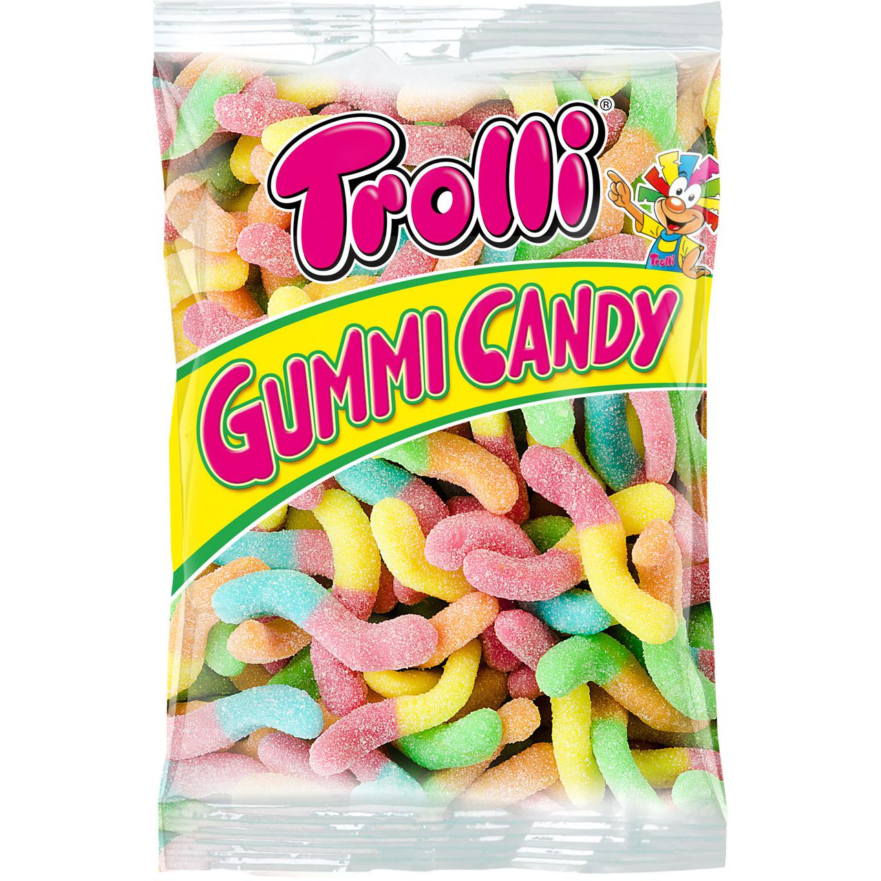 Жувальні цукерки Trolli Черв'ячки в цукрі пакет