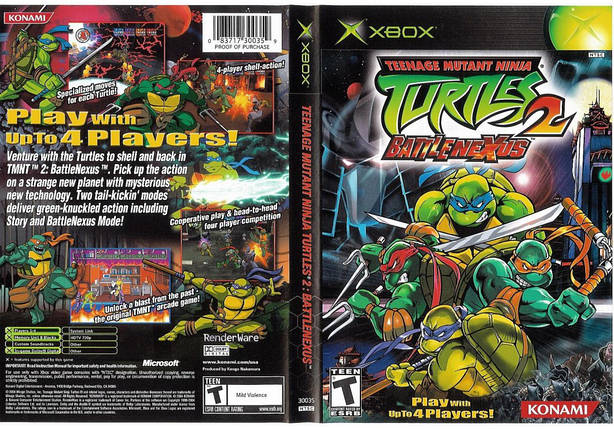 Гра для ігрової консолі Xbox, Teenage Mutant Ninga Turtles 2 Battle Nexus, фото 2