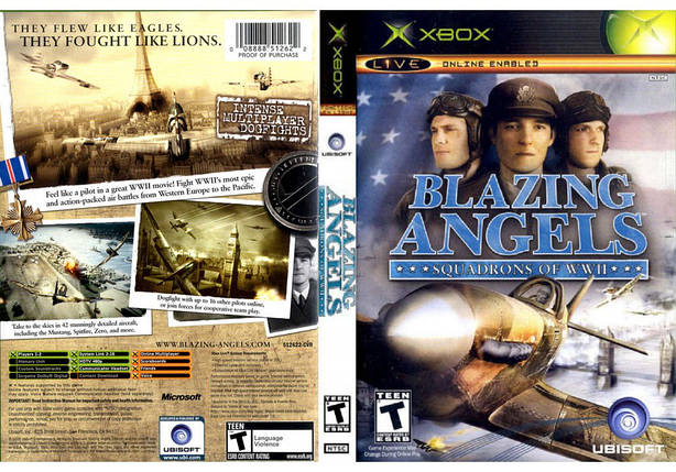 Гра для ігрової консолі Xbox, Blazing Angels Squadrons Of Wwii, фото 1