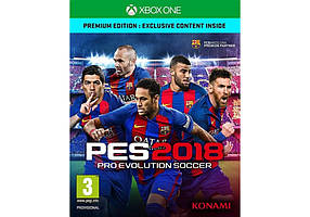 Гра для ігрової консолі Xbox One, Pro Evolution Soccer (PES) 2018 (БУ)