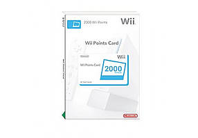 2 000 Wii Points Card (Europe)