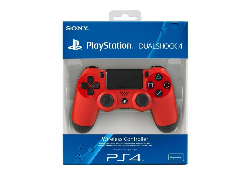 Джойстик PS4 Dualshock 4 V2 Red