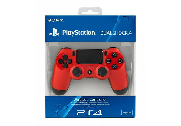 Джойстик PS4 Dualshock 4 V2 Red, фото 2