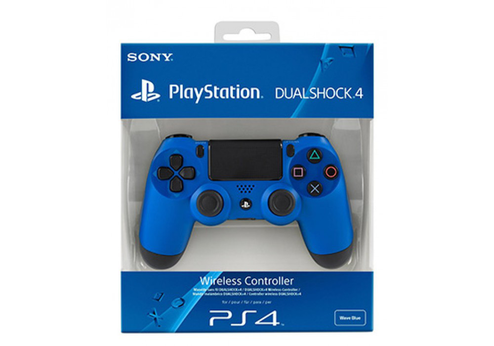 Купить Джойстик PS4 Dualshock 4 V2 Blue, цена 1399 ₴ — Prom.ua (ID ...