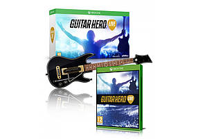 Guitar Hero Live (Контролер Гітара + гра, Xbox One)