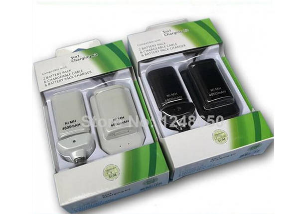 Xbox 360 Charge Kit (на 2 акумулятора), фото 2