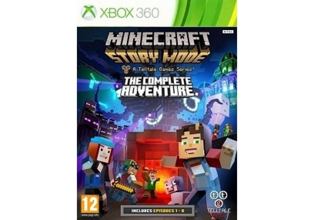 Гра для ігрової консолі Xbox 360, Minecraft: Story Mode — The Complete Adventure (LT 3.0, LT 2.0)