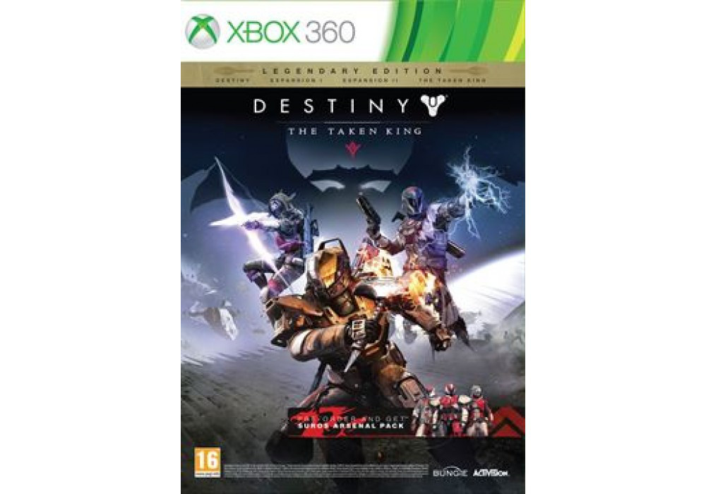 Гра для ігрової консолі Xbox 360, Destiny: The Taken King — Legendary Edition (LT 3.0, LT 2.0)