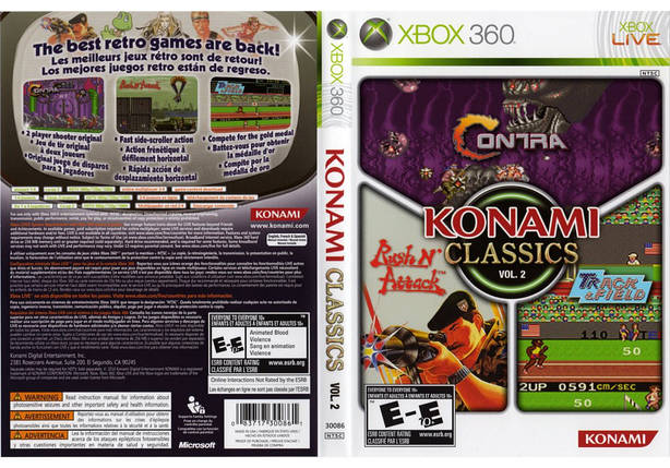 Гра для ігрової консолі Xbox 360, Konami Classics Volume 2 (LT 3.0, LT 2.0), фото 1