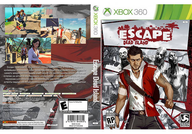 Гра для ігрової консолі Xbox 360, Escape Dead Island (LT 3.0, LT 2.0), фото 2