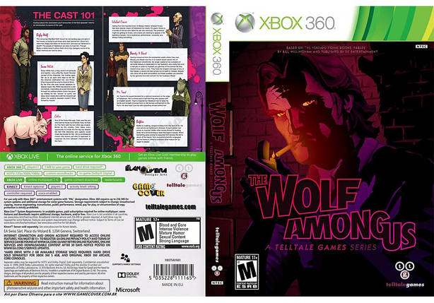 Гра для ігрової консолі Xbox 360, The Wolf Among Us (LT 3.0, LT 2.0), фото 2