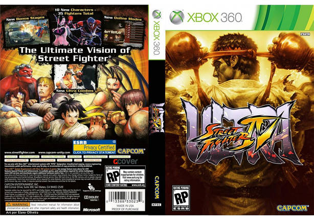 Гра для ігрової консолі Xbox 360, Ultra Street Fighter IV (LT 3.0, LT 2.0), фото 1