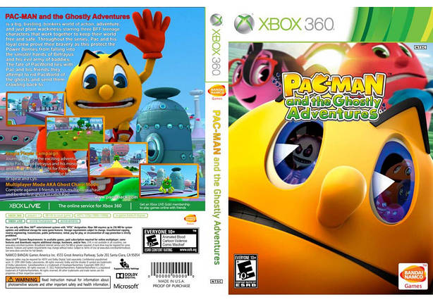 Гра для ігрової консолі Xbox 360, Pac-Man and the Adventures Ghostly, фото 2