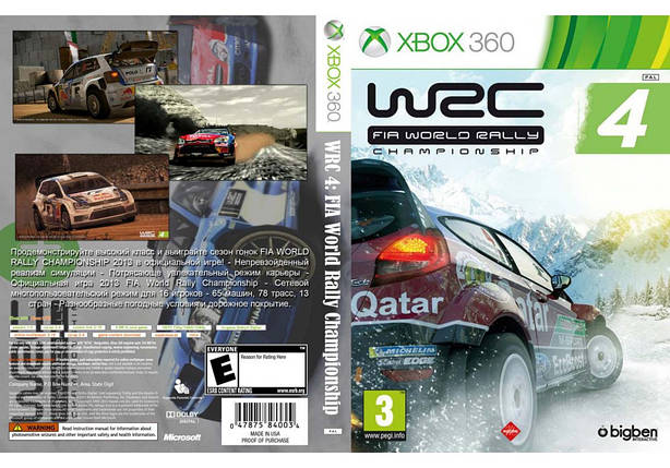 Гра для ігрової консолі Xbox 360, WRC 4: FIA World Rally Championship, фото 2