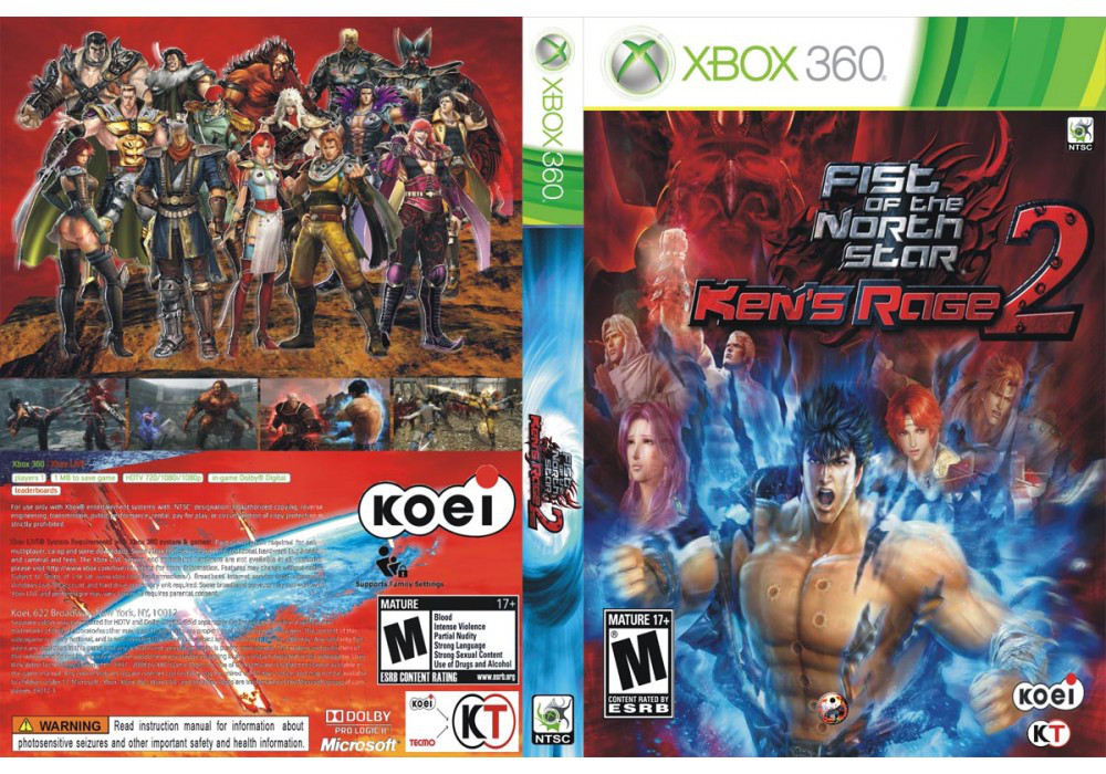 Гра для ігрової консолі Xbox 360, Fist of the North Star: Ken's Rage 2 (LT 3.0, LT 2.0)