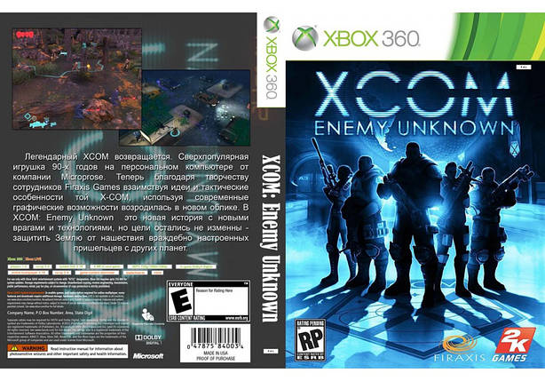 Гра для ігрової консолі Xbox 360, X-COM: Enemy Unknown (LT 3.0, LT 2.0), фото 1