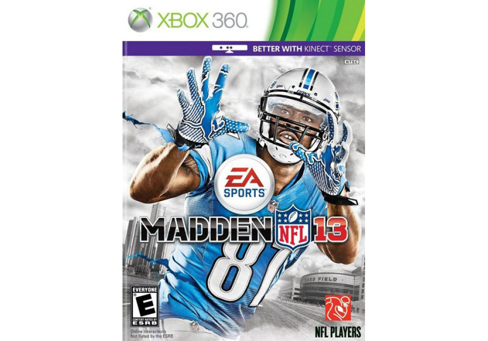 Гра для ігрової консолі Xbox 360, Madden NFL 13 (цікавіша з Kinect, LT 3.0, LT 2.0)