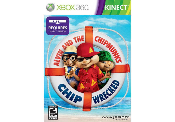 Гра для ігрової консолі Xbox 360, Alvin and the Chipmunks: Chipwrecked (Kinect, LT 3.0, LT 2.0), фото 1