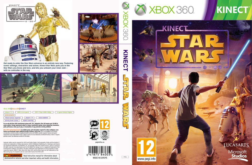Гра для ігрової консолі Xbox 360, Kinect Star Wars [Kinect]